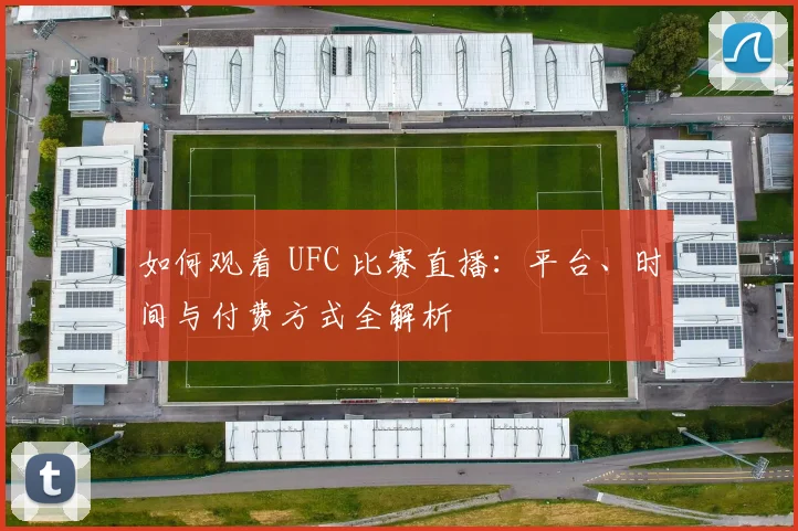 如何观看 UFC 比赛直播:平台、时间与付费方式全解析