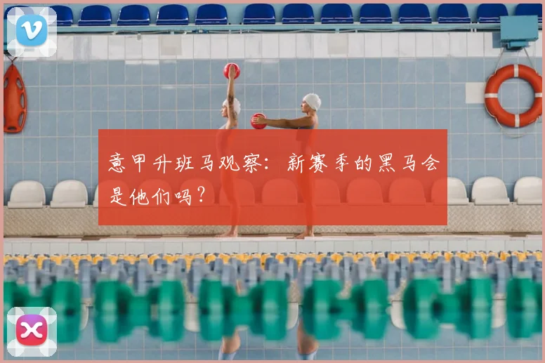 意甲升班马观察：新赛季的黑马会是他们吗？